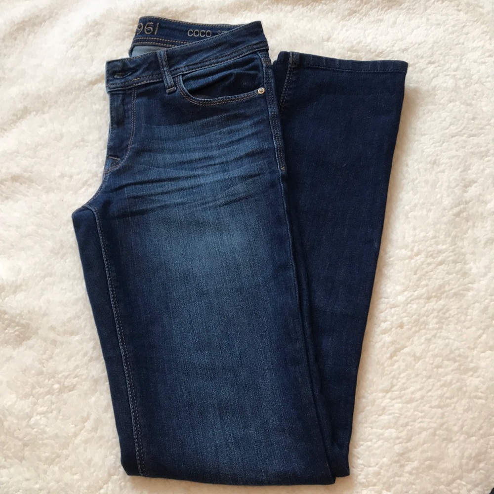 DL1961 Coco Curvy Straight Solo Jeans